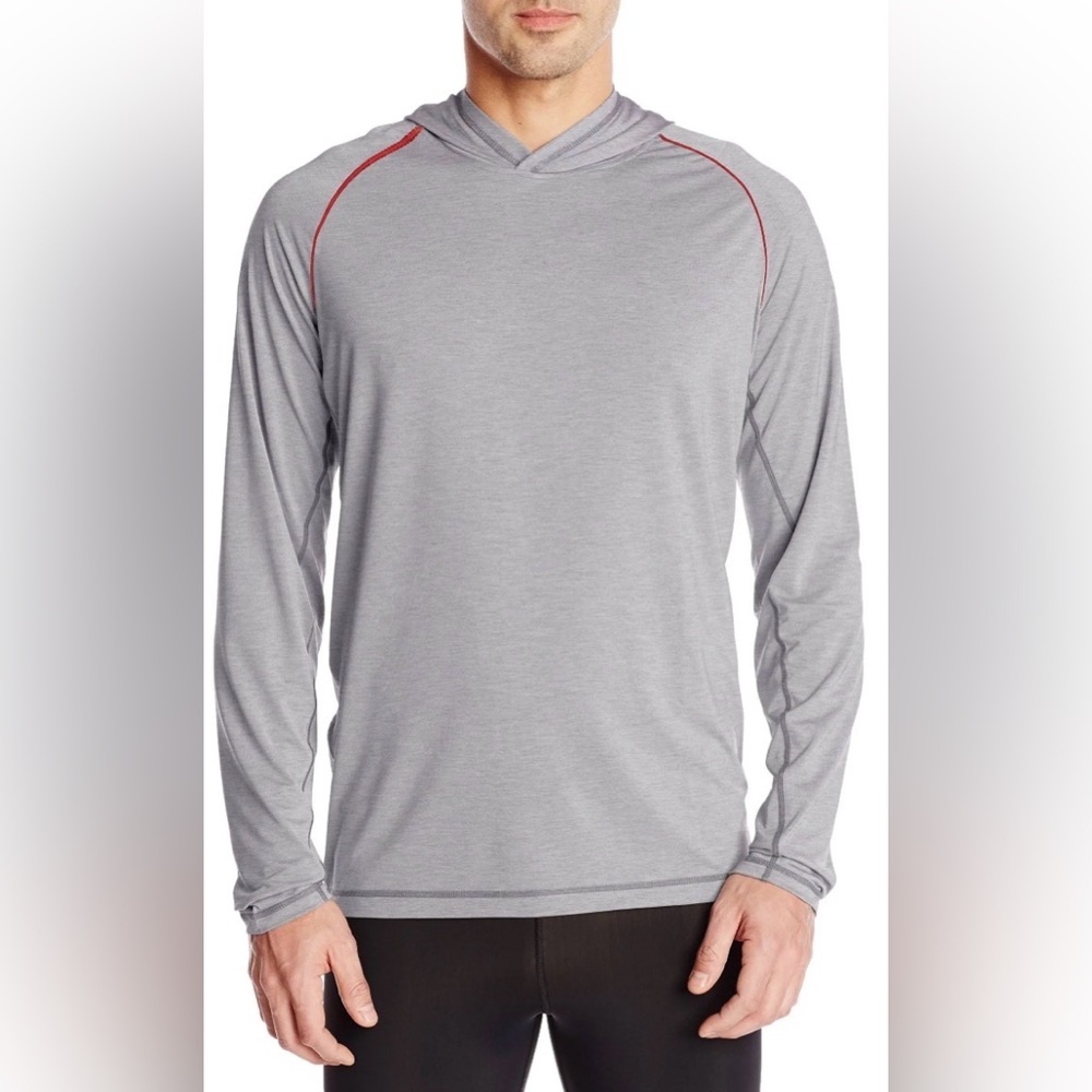 PRANA men’s size XL light grey Calder pullover
